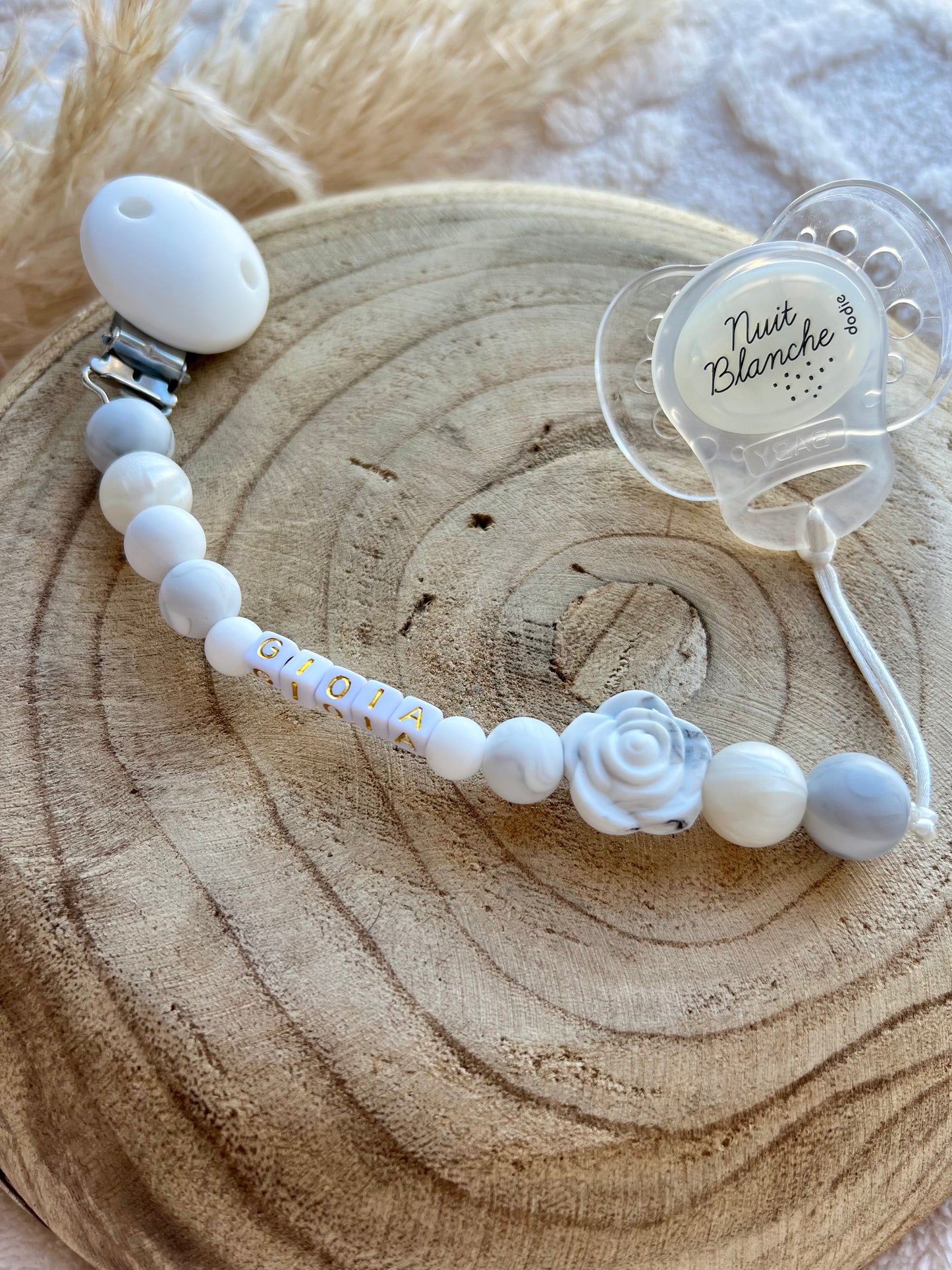 Attache tétine "Siena❁"