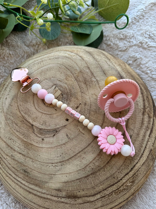 Attache tétine "Amalia ❁"