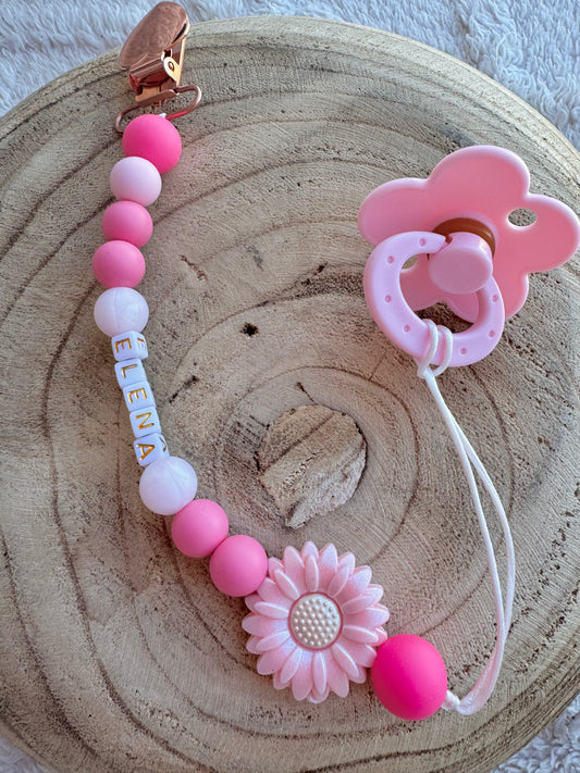 Attache tétine "Nina ❁"