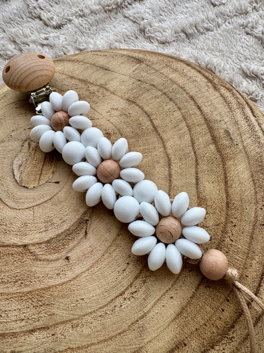 Attache tétine "Jasmin"