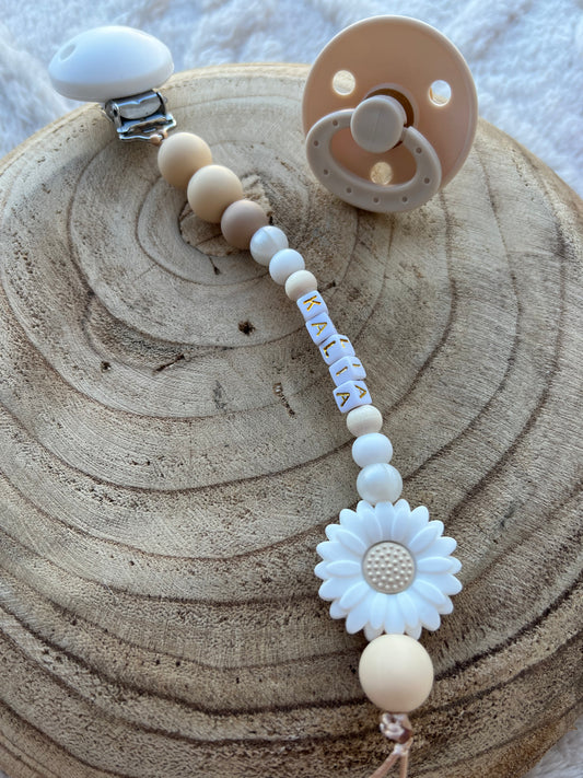 Attache tétine "Kalia❁"
